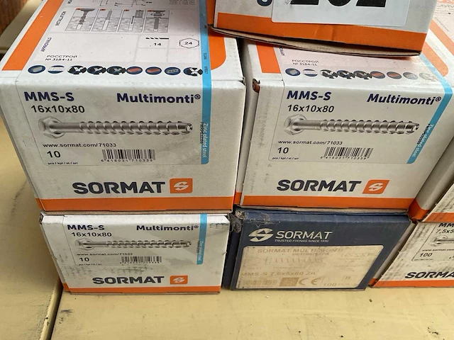 7 x dozen betonschroeven - afbeelding 4 van  5