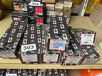 7 x dozen slotbouten; binnen zeskantbouten; veerringen