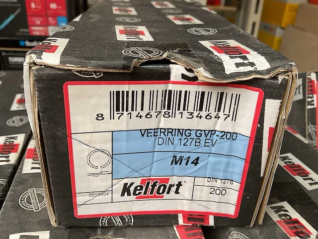 7 x dozen slotbouten; binnen zeskantbouten; veerringen - afbeelding 4 van  5