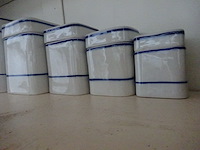 7 x gesigneerde keuken opbergpotten - afbeelding 2 van  2