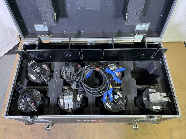 7 x glp impression x4s (7x15w rgbw / 7°-50°) - afbeelding 4 van  10