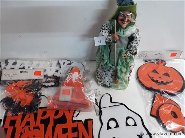 7 x halloween decoratie assorti - afbeelding 2 van  2