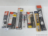 7 x houtboor rond mix - afbeelding 1 van  2