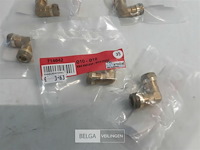 7 x knelkoppeling bocht koper 2 x 10 mm - afbeelding 3 van  3