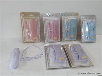 7 x leesbril in doosje mix sterkte - afbeelding 2 van  2