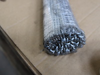 7 x metal stud ophangdraad met oog (100 st) - afbeelding 2 van  2