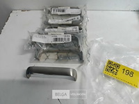 7 x meubelgreep inox 96 mm - afbeelding 1 van  3