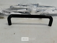 7 x meubelgreep pvc zwart 128 mm - afbeelding 3 van  3