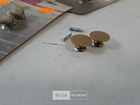 7 x meubeltop messing 20 mm 2 stuks - afbeelding 3 van  3
