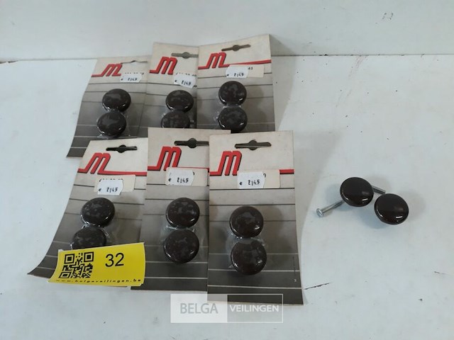 7 x meubeltop pvc bruin 30 mm 2 stuks - afbeelding 1 van  3