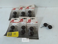 7 x meubeltop pvc bruin 30 mm 2 stuks - afbeelding 1 van  3