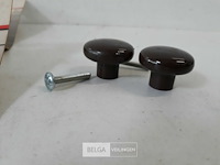 7 x meubeltop pvc bruin 30 mm 2 stuks - afbeelding 3 van  3