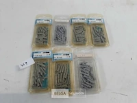 7 x muurplug nylon 4 mm 30 stuks