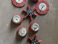 7 x nylon borstel voor boormachine