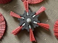 7 x nylon borstel voor boormachine - afbeelding 2 van  4