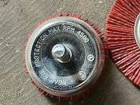 7 x nylon borstel voor boormachine - afbeelding 4 van  4