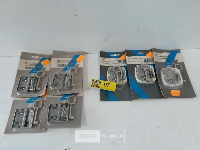 7 x opbouw kastslot 30 mm 2 assorti - afbeelding 2 van  3