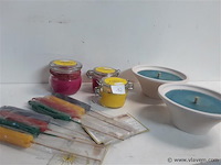 7 x party kaarsen mix - afbeelding 2 van  2