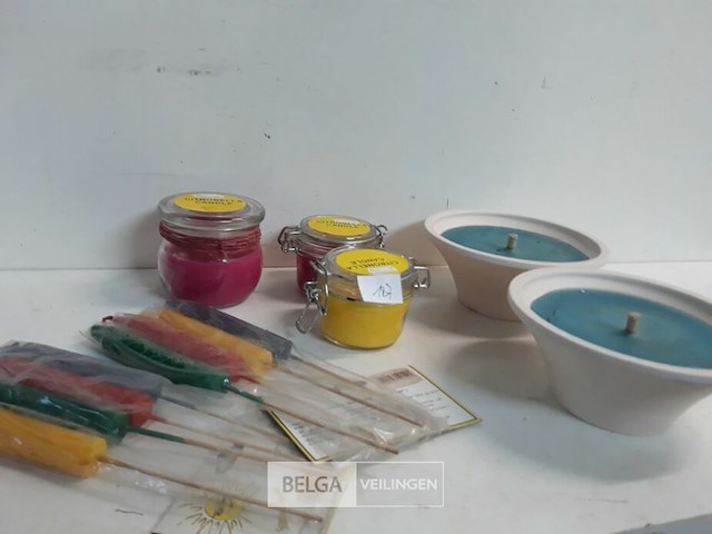 7 x party kaarsen mix - afbeelding 3 van  3