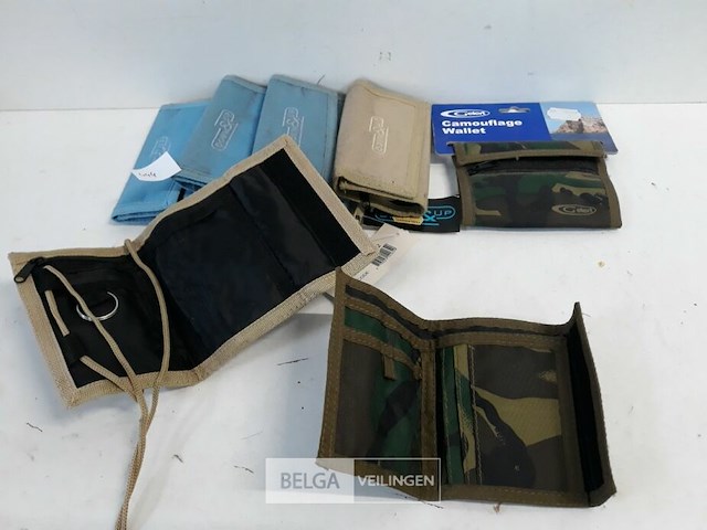 7 x portefeuille met klittenband 3 assorti - afbeelding 3 van  3