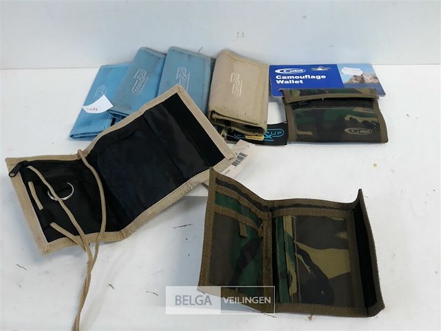 7 x portefuille met klittenband 3 assorti - afbeelding 3 van  3