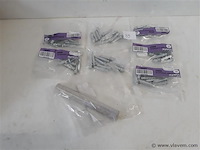 7 x puntdook 40mm 10 stuks + drijverdook - afbeelding 1 van  2