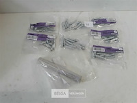7 x puntdook 40mm 10 stuks + drijverdook - afbeelding 1 van  3