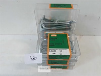 7 x puntduim verzinkt 5x80 mm 11 stuks - afbeelding 2 van  3