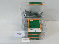 7 x puntduim verzinkt 5x80 mm 11 stuks - afbeelding 1 van  3