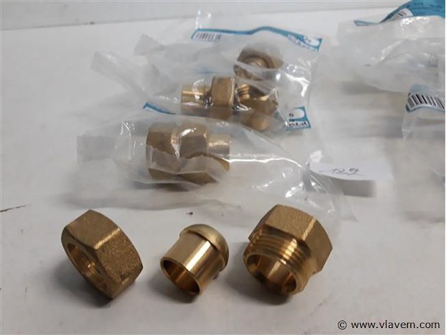 7 x puntstuk soldeer 3 delig 15 mm ½ f - afbeelding 2 van  2