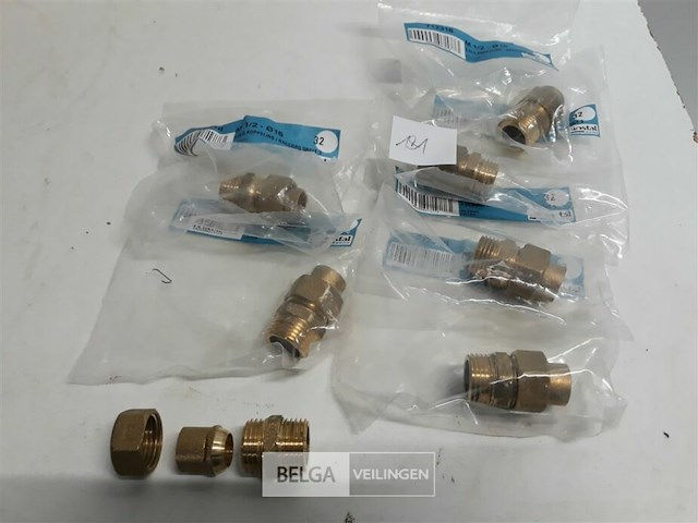 7 x puntstuk soldeer 3 delig 15 mm ½ m - afbeelding 1 van  3