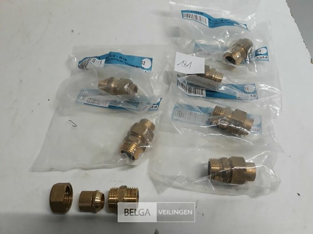 7 x puntstuk soldeer 3 delig 15 mm ½ m - afbeelding 1 van  3