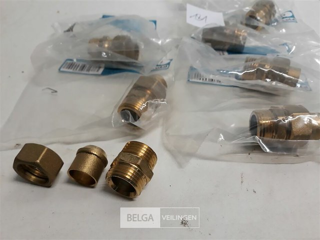 7 x puntstuk soldeer koper 3 delig 15 mm ½ m - afbeelding 3 van  3