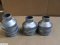 7 x reductie centrisch ø160x80 met dichting - afbeelding 3 van  3
