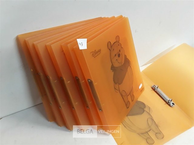7 x ringmap pvc winnie the phoo - afbeelding 3 van  3