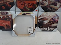 7 x schilderij canvas 7 assorti - afbeelding 2 van  2