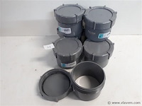 7 x schroefstop 100mm pvc lijmverbinding - afbeelding 1 van  2