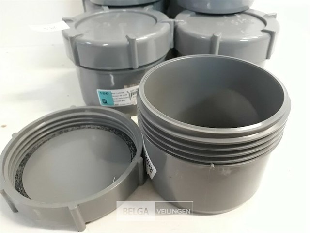 7 x schroefstop 100mm pvc lijmverbinding - afbeelding 3 van  3