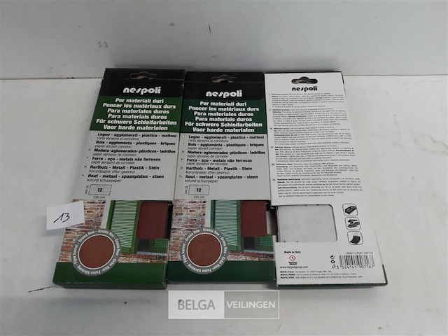 7 x schuurstroken 92x230mm 12 stuks k320 - afbeelding 1 van  3