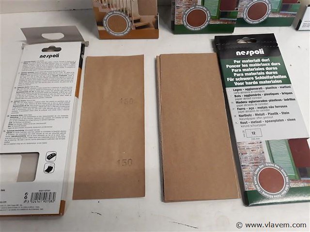 7 x schuurstroken 92x230mm 12 stuks - afbeelding 2 van  2