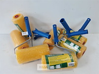 7 x struktuurrol 18 cm met beugel - afbeelding 1 van  3