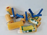 7 x struktuurrol 18 cm met beugel - afbeelding 2 van  3