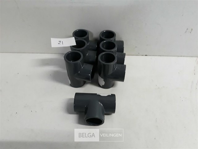 7 x t stuk 20 mm drukleiding lijmverbinding - afbeelding 2 van  3