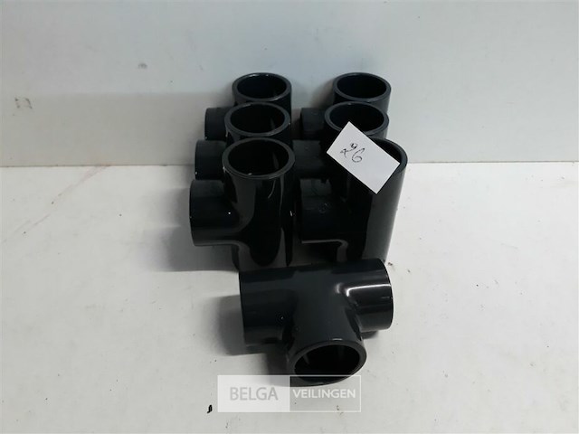 7 x t stuk 32 mm drukleiding lijmverbinding - afbeelding 1 van  3