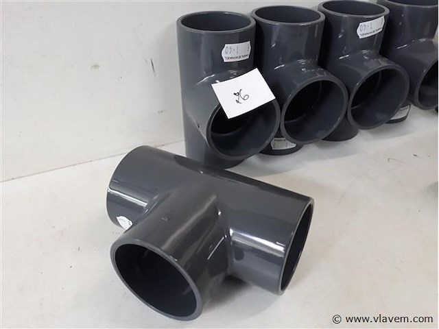 7 x t stuk 50 mm drukleiding lijmverbinding - afbeelding 2 van  2