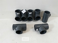 7 x t stuk 50 mm drukleiding lijmverbinding - afbeelding 2 van  3