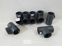 7 x t stuk 50 mm drukleiding lijmverbinding - afbeelding 2 van  3