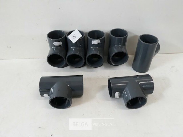 7 x t stuk 50 mm drukleiding lijmverbinding - afbeelding 1 van  3