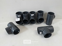 7 x t stuk 50 mm drukleiding lijmverbinding