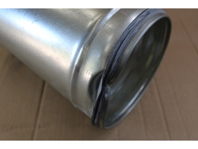 7 x t-stuk 90° ø150x150 met dichting - afbeelding 2 van  2